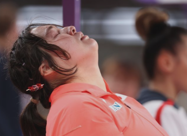 她本次预赛, 惨败令人非 她本次预赛, 惨败令人非